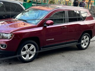2015 Jeep Compass I Рестайлинг 2, красный, 1000000 рублей, вид 5