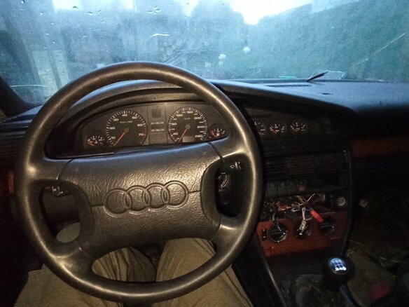 1991 Audi 100 IV (C4), серый, 150000 рублей - вид 6