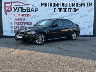 2011 BMW 3 серии 318i V (E90/E91/E92/E93) Рестайлинг, чёрный, 745000 рублей, вид 3