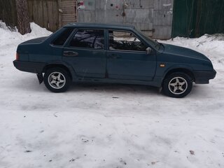 1999 Lada (ВАЗ) 21099, зелёный, 80000 рублей, вид 4