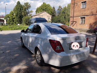 2012 Chevrolet Aveo II, белый, 700000 рублей, вид 3