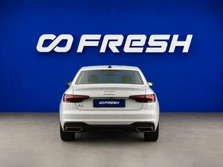 2021 Audi A4 35 TFSI V (B9) Рестайлинг, белый, 2599077 рублей, вид 4