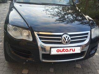 2007 Volkswagen Touareg I Рестайлинг, чёрный, 1350000 рублей, вид 1