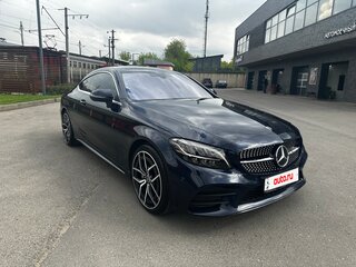 2019 Mercedes-Benz C-Класс 180 IV (W205) Рестайлинг, синий, 3190000 рублей, вид 4