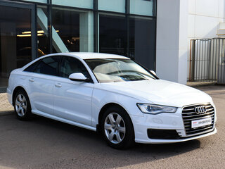 2015 Audi A6 IV (C7) Рестайлинг, белый, 1895000 рублей, вид 3