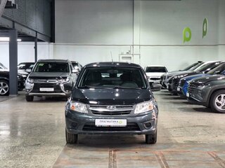 2016 Lada (ВАЗ) Granta I, серый, 497000 рублей, вид 2