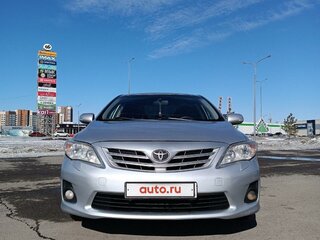2012 Toyota Corolla X (E140, E150) Рестайлинг, серебристый, 1250000 рублей, вид 2