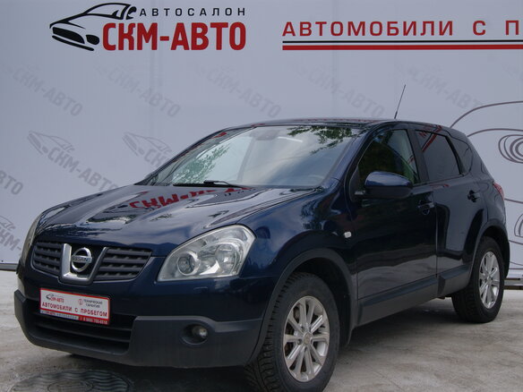 2009 Nissan Qashqai I, синий - вид 1