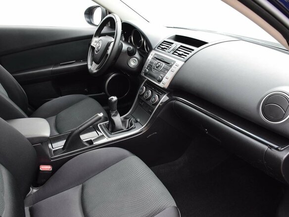 2008 Mazda 6 II (GH), синий - вид 8