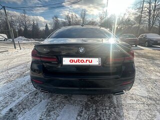 2021 BMW 5 серии 540i xDrive VII (G30/G31/G38) Рестайлинг, чёрный, 7700000 рублей, вид 3
