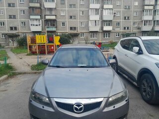 2007 Mazda 6 I (GG) Рестайлинг, серый, 600000 рублей, вид 1