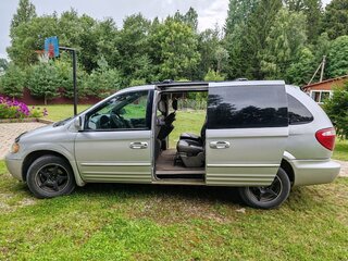 2001 Chrysler Town & Country IV, серебристый, 670000 рублей, вид 5