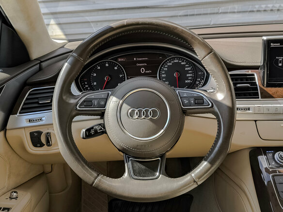 2014 Audi A8 III (D4) Рестайлинг, чёрный - вид 20