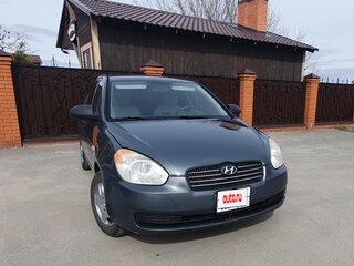 2008 Hyundai Verna II, серый, 400000 рублей, вид 2