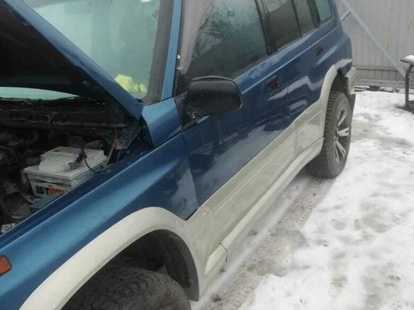 2001 Suzuki Vitara I, голубой, 870000 рублей - вид 4