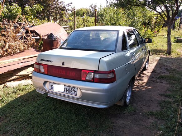 2000 Lada (ВАЗ) 2110, серебристый, 150000 рублей - вид 4
