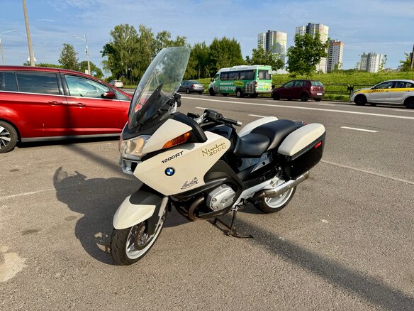 2009 BMW R 1200 RT, белый, 535000 рублей