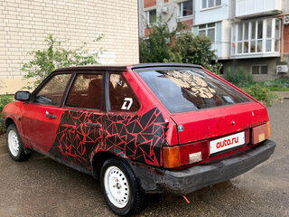 1995 Lada (ВАЗ) 2109, пурпурный, 35000 рублей, вид 3