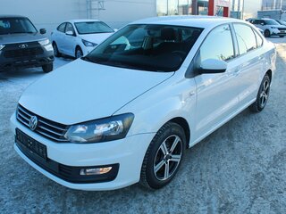 2014 Volkswagen Polo V, белый, 1070000 рублей, вид 2