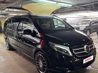 2017 Mercedes-Benz V-Класс Extra Long 250 d экстра длинный III (W447), чёрный, 6500000 рублей, вид 2