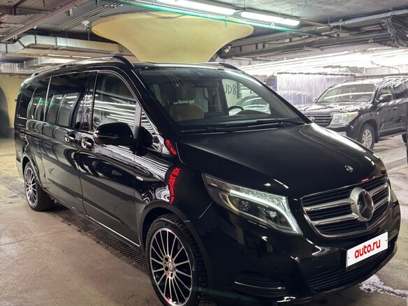 2017 Mercedes-Benz V-Класс Extra Long 250 d экстра длинный III (W447), чёрный, 6500000 рублей - вид 1