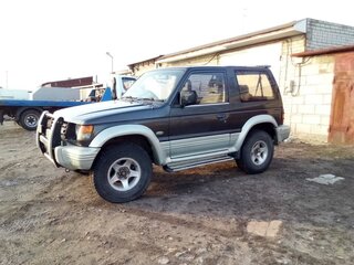 1995 Mitsubishi Pajero II, серый, 810000 рублей, вид 3