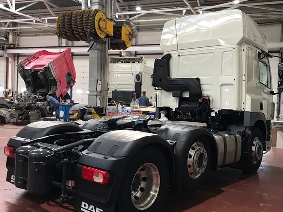 2019 DAF CF-series, белый - вид 2
