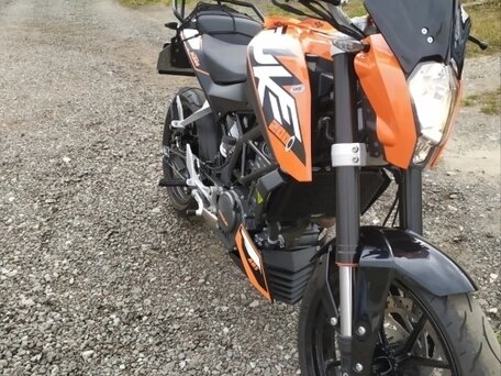 2013 KTM 200 Duke, оранжевый, 280000 рублей, вид 3