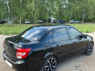 2013 Lada (ВАЗ) Granta I, синий, 440000 рублей, вид 4