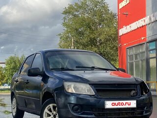 2012 Lada (ВАЗ) Granta I, синий, 120000 рублей, вид 2