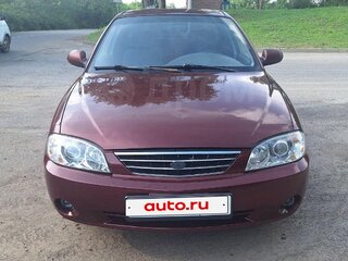 2006 Kia Spectra I Рестайлинг 2, красный, 130000 рублей, вид 2
