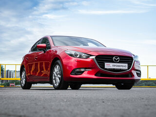 2018 Mazda 3 III (BM) Рестайлинг, красный, 1749000 рублей, вид 3
