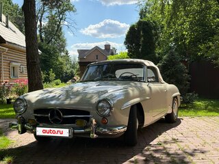 1962 Mercedes-Benz 190 SL R121, бежевый, 16500000 рублей, вид 2