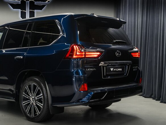 2018 Lexus LX 570 III Рестайлинг 2, синий, 9994000 рублей - вид 13