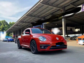 2017 Volkswagen Beetle II (A5), красный, 1281010 рублей, вид 3
