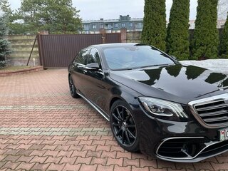 2014 Mercedes-Benz S-Класс AMG 63 AMG Long III (W222, C217), чёрный, 4900000 рублей, вид 3