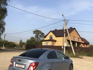 2013 Chevrolet Aveo II, голубой, 629000 рублей, вид 4