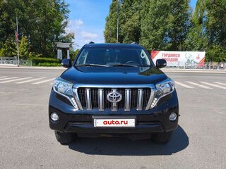 2014 Toyota Land Cruiser Prado 150 Series Рестайлинг 1, чёрный, 3150000 рублей, вид 2