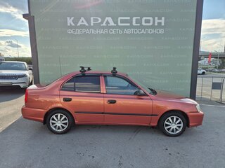2009 Hyundai Accent ТагАЗ II, оранжевый, 395000 рублей, вид 4