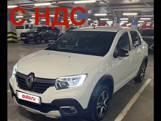2022 Renault Logan Stepway II Рестайлинг, белый, 1375000 рублей, вид 1