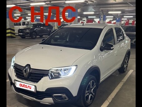 2022 Renault Logan Stepway II Рестайлинг, белый, 1360000 рублей, вид 1