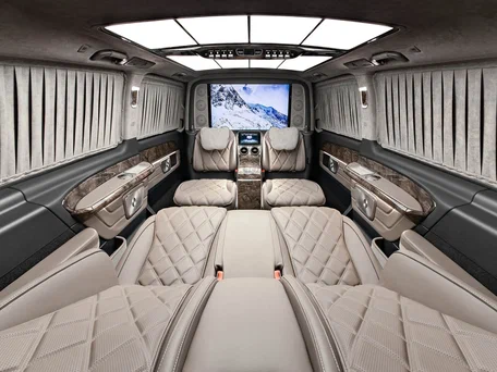 2026 Mercedes-Benz V-Класс Extra Long 300 d экстра длинный III (W447) Рестайлинг 2, чёрный, 22200000 рублей, вид 2