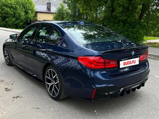 2017 BMW 5 серии 520d xDrive VII (G30/G31/G38), синий, 3160000 рублей, вид 4