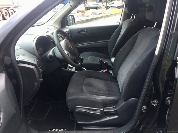 2012 Nissan X-Trail II Рестайлинг, чёрный - вид 11