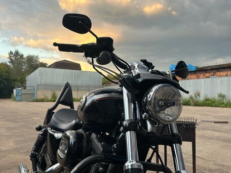 2018 Harley-Davidson Sportster 1200, чёрный, 930000 рублей, вид 2