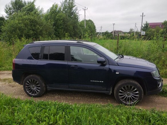 2013 Jeep Compass I Рестайлинг 2, синий, 1050000 рублей - вид 1