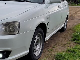 2009 Lada (ВАЗ) Priora I, белый, 350000 рублей, вид 1