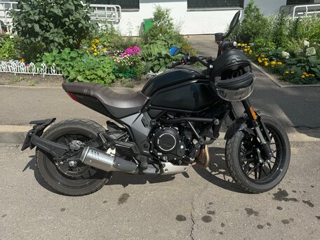 2024 CFMoto 700CL-X Heritage, чёрный, 500000 рублей, вид 3