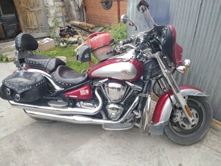 2008 Kawasaki VN2000 Vulcan, красный, 900000 рублей, вид 1