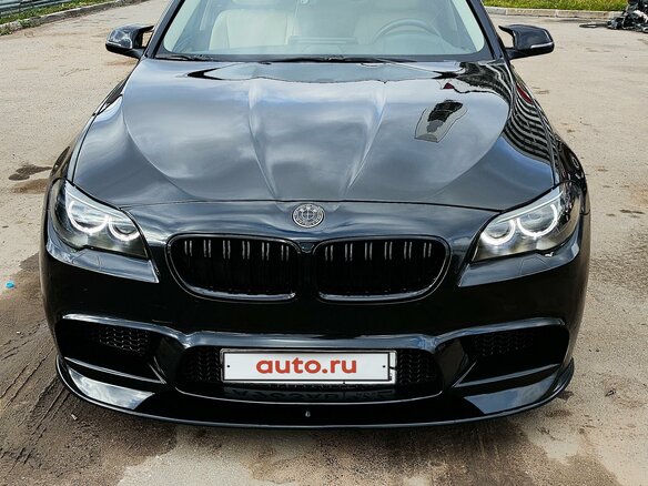 2015 BMW 5 серии 520d VI (F10/F11/F07) Рестайлинг, чёрный, 2100000 рублей - вид 1